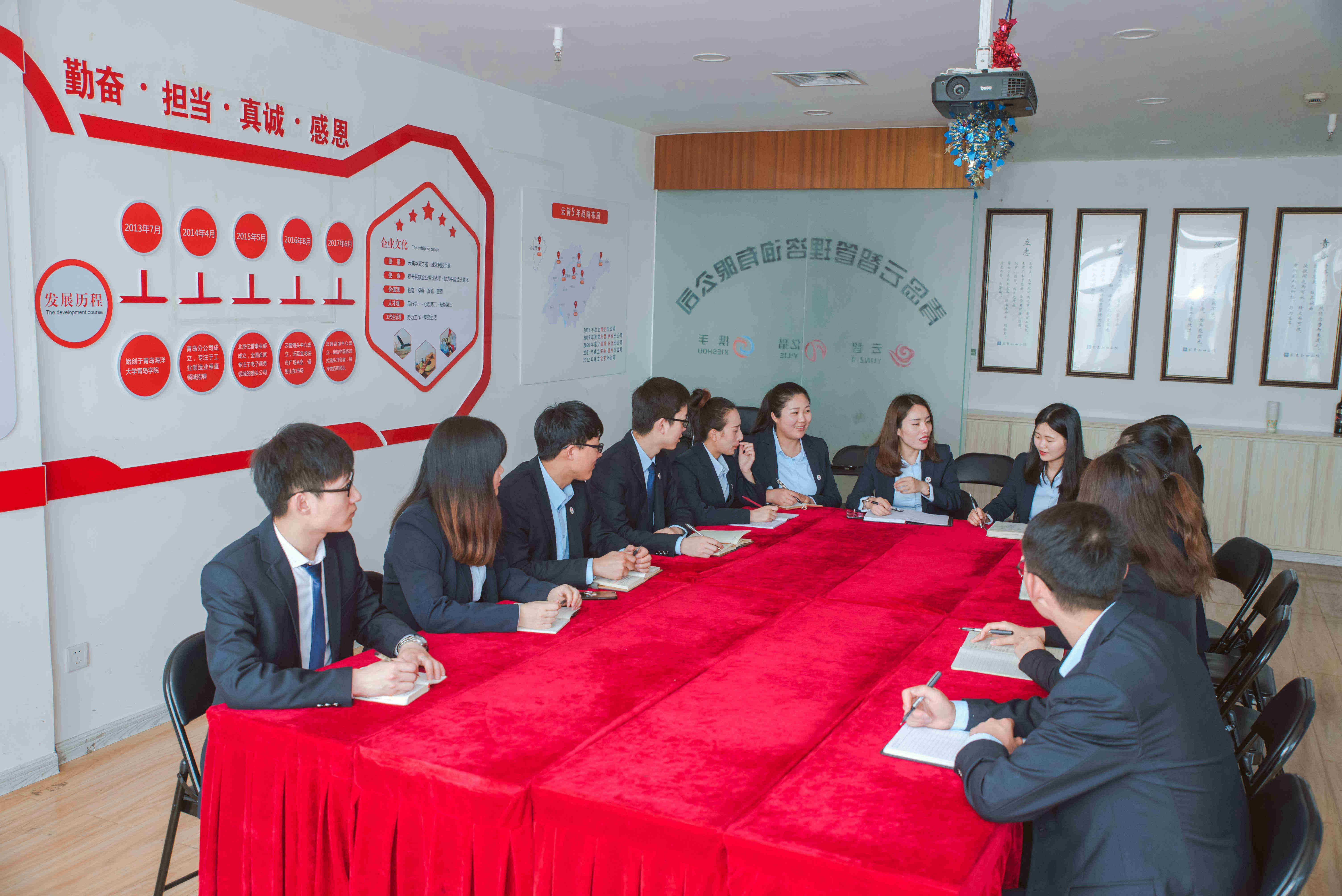 云智咨詢會議室環境
